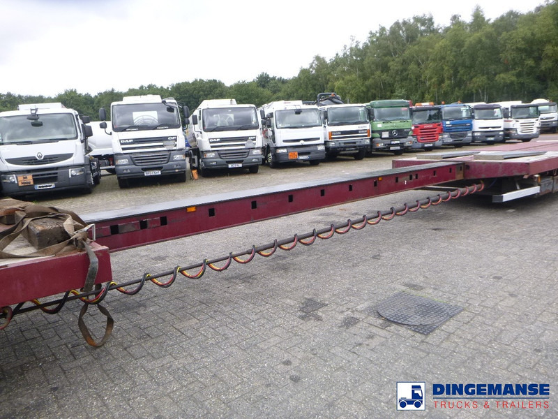 Lavloader semitrailer Nooteboom 3-axle semi-lowbed trailer extendable 14.5 m + ramps: bilde 9