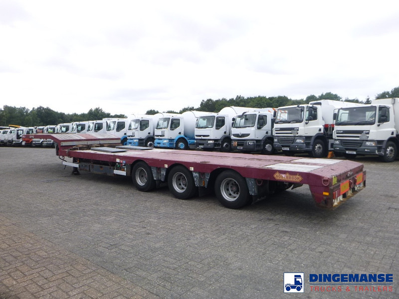 Lavloader semitrailer Nooteboom 3-axle semi-lowbed trailer extendable 14.5 m + ramps: bilde 7
