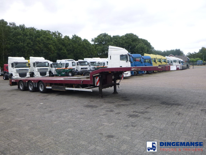 Lavloader semitrailer Nooteboom 3-axle semi-lowbed trailer extendable 14.5 m + ramps: bilde 6