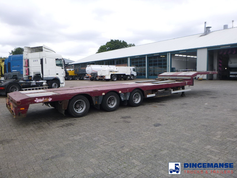 Lavloader semitrailer Nooteboom 3-axle semi-lowbed trailer extendable 14.5 m + ramps: bilde 8