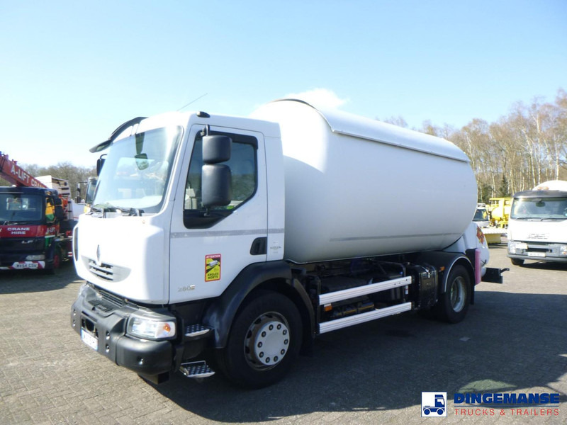 Renault Midlum 280 dxi 4x2 gas tank 18.7 m3 - Tankbil: bilde 1 Renault Midlum 280 dxi 4x2 gas tank 18.7 m3 - Tankbil: bilde 1