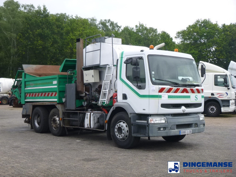 Tankbil Renault Premium 340 6x2 Road repair bitumen tank 6 m3 / tipper: bilde 6