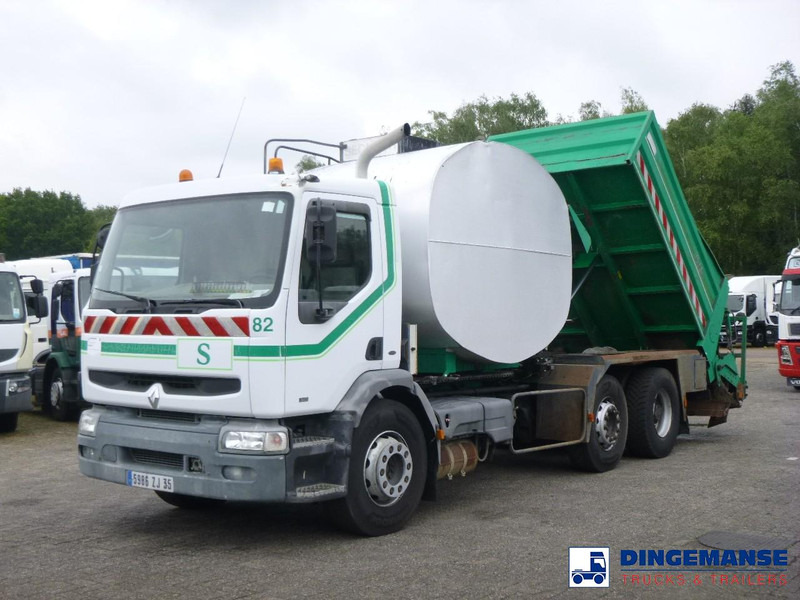 Renault Premium 340 6x2 Road repair bitumen tank 6 m3 / tipper - Tankbil: bilde 1 Renault Premium 340 6x2 Road repair bitumen tank 6 m3 / tipper - Tankbil: bilde 1