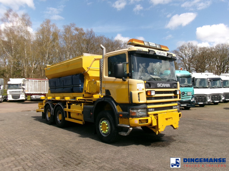 Scania P114-340 CB 6X6 RHD gritter / snow plough - Brøytebil: bilde 2 Scania P114-340 CB 6X6 RHD gritter / snow plough - Brøytebil: bilde 2
