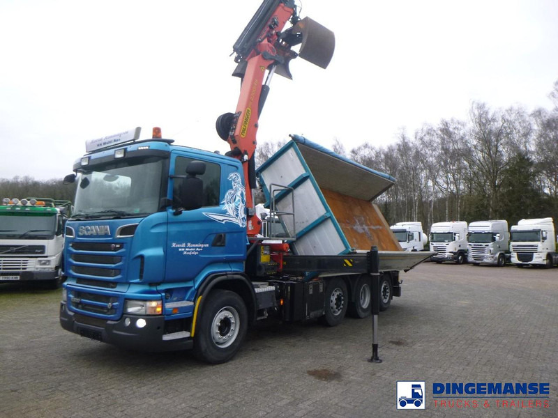 Scania R 500 8X2 tipper + Palfinger PK27001 EHD - Kranbil: bilde 5 Scania R 500 8X2 tipper + Palfinger PK27001 EHD - Kranbil: bilde 5