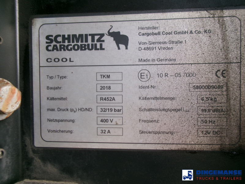 Leie Schmitz Cargobull Frigo trailer + Cargobull Cool TKM Schmitz Cargobull Frigo trailer + Cargobull Cool TKM: bilde 19