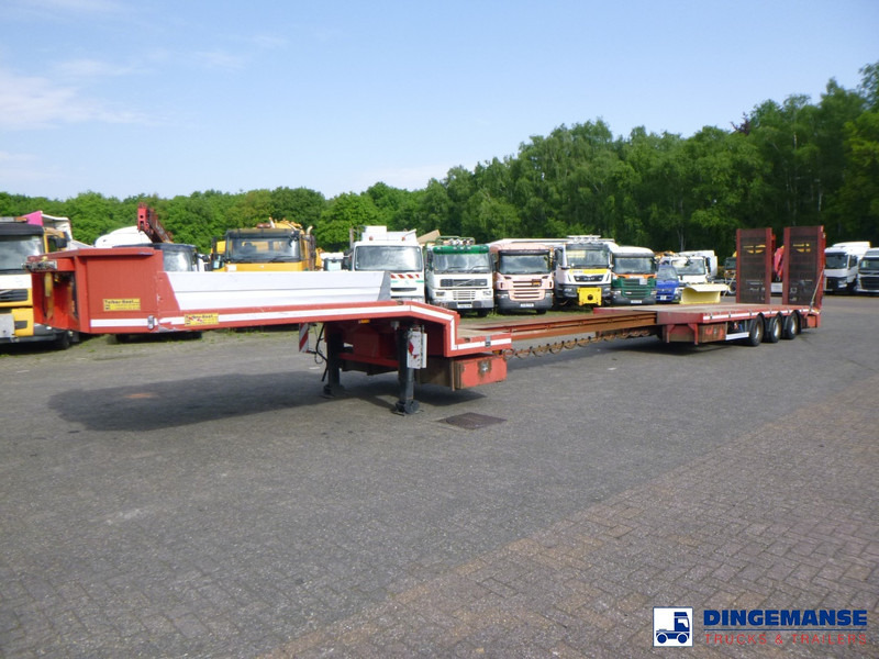 TURBO'S HOET 3-axle semi-lowbed trailer 39 t + ramps - Lavloader semitrailer: bilde 1 TURBO'S HOET 3-axle semi-lowbed trailer 39 t + ramps - Lavloader semitrailer: bilde 1
