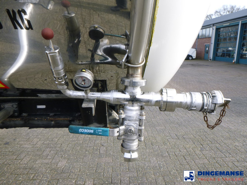 Tanksemi Van Hool Chemical tank inox 30 m3 / 1 comp: bilde 9