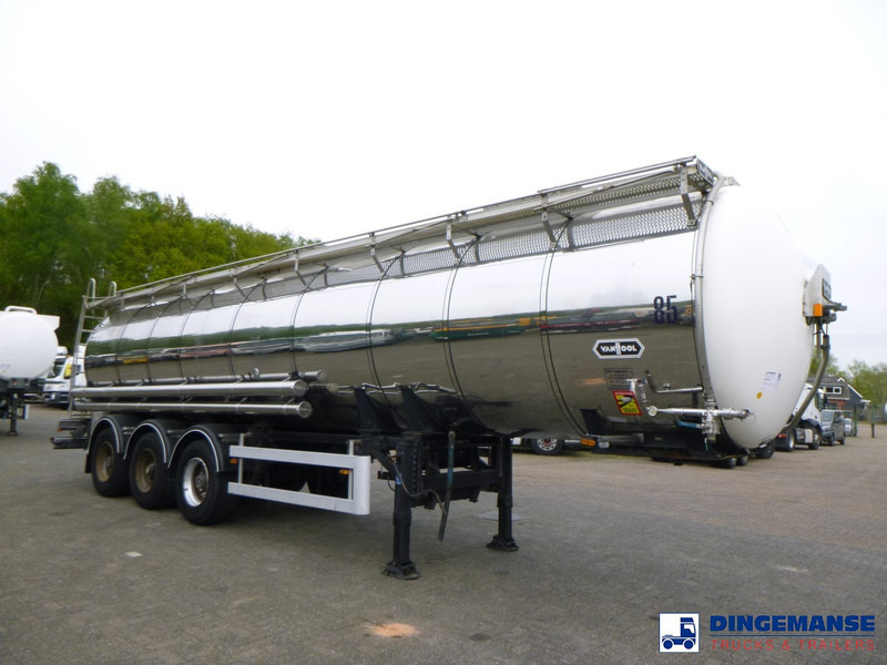 Van Hool Chemical tank inox L4BH 30 m3 / 3 comp - Tanksemi: bilde 2 Van Hool Chemical tank inox L4BH 30 m3 / 3 comp - Tanksemi: bilde 2