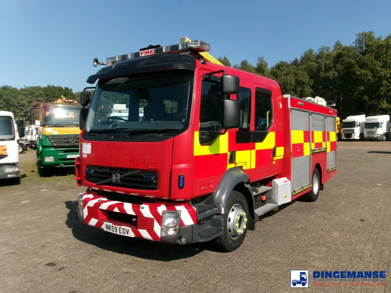 Volvo FL280 4X2 RHD crewcab fire engine + pump & watertank - Brannbil: bilde 1 Volvo FL280 4X2 RHD crewcab fire engine + pump & watertank - Brannbil: bilde 1