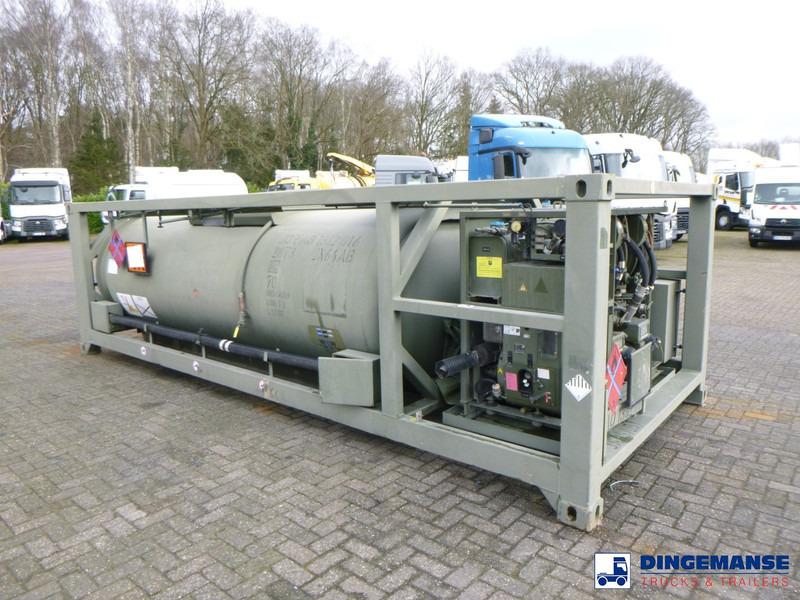 WEW (Westerwälder Eisenwerk) Fuel (kerosene, diesel) tank container 20 ft. inox 10 m3 / 1 comp + pump - Lagringstank: bilde 2 WEW (Westerwälder Eisenwerk) Fuel (kerosene, diesel) tank container 20 ft. inox 10 m3 / 1 comp + pump - Lagringstank: bilde 2