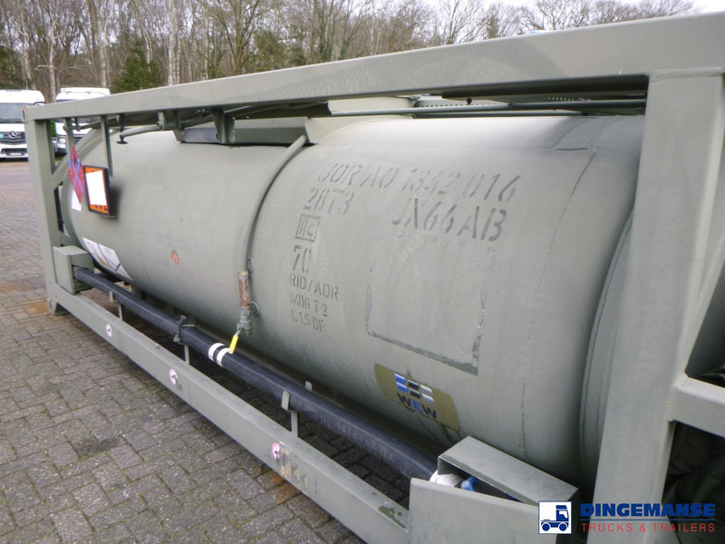 WEW (Westerwälder Eisenwerk) Fuel (kerosene, diesel) tank container 20 ft. inox 10 m3 / 1 comp + pump - Lagringstank: bilde 5 WEW (Westerwälder Eisenwerk) Fuel (kerosene, diesel) tank container 20 ft. inox 10 m3 / 1 comp + pump - Lagringstank: bilde 5
