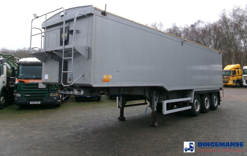 WILCOX Tipper trailer alu 52 m3 + tarpaulin - Tippsemi: bilde 1 WILCOX Tipper trailer alu 52 m3 + tarpaulin - Tippsemi: bilde 1