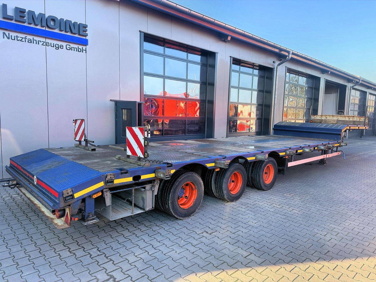 HRD 3-Achs Jumbo Tele Tieflader ausziehbar Lift+Lenk - Lavloader semitrailer: bilde 2 HRD 3-Achs Jumbo Tele Tieflader ausziehbar Lift+Lenk - Lavloader semitrailer: bilde 2