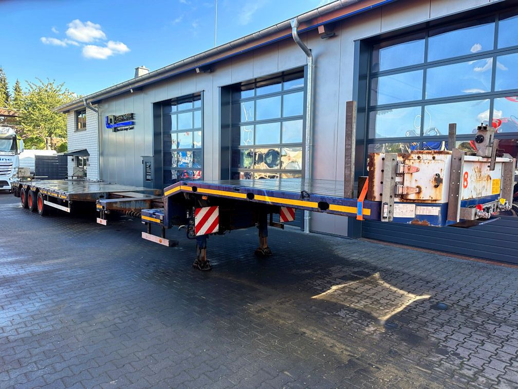 HRD 3-Achs Jumbo Tele Tieflader ausziehbar Lift+Lenk - Lavloader semitrailer: bilde 4 HRD 3-Achs Jumbo Tele Tieflader ausziehbar Lift+Lenk - Lavloader semitrailer: bilde 4
