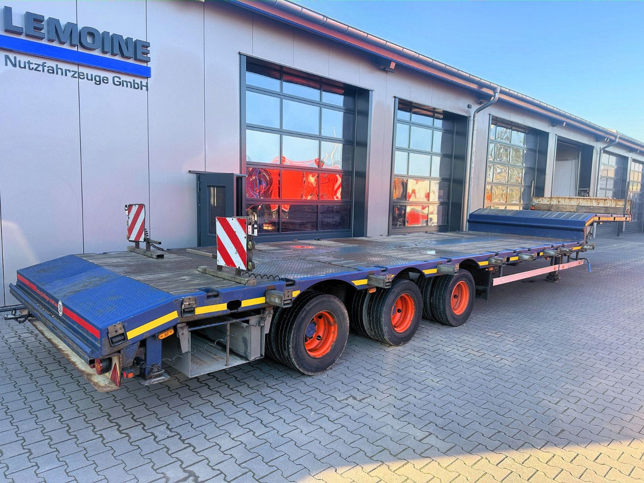 HRD 3-Achs Jumbo Tele Tieflader ausziehbar Lift+Lenk - Lavloader semitrailer: bilde 3 HRD 3-Achs Jumbo Tele Tieflader ausziehbar Lift+Lenk - Lavloader semitrailer: bilde 3