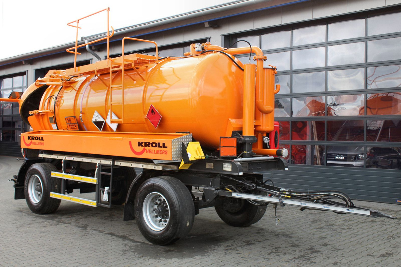 Kutschke 10m³ Kipper Saug u.Druck INOX +ADR/GGVS - Tankhenger: bilde 1 Kutschke 10m³ Kipper Saug u.Druck INOX +ADR/GGVS - Tankhenger: bilde 1