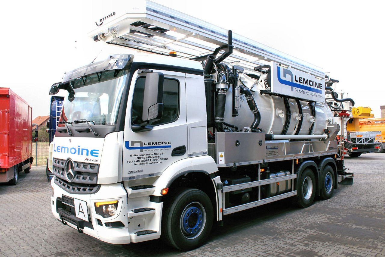 Mercedes-Benz AROCS 2546 6x2 Kroll 14m³ WRG Wasserrückgewinner - Vakuum lastebil: bilde 3 Mercedes-Benz AROCS 2546 6x2 Kroll 14m³ WRG Wasserrückgewinner - Vakuum lastebil: bilde 3