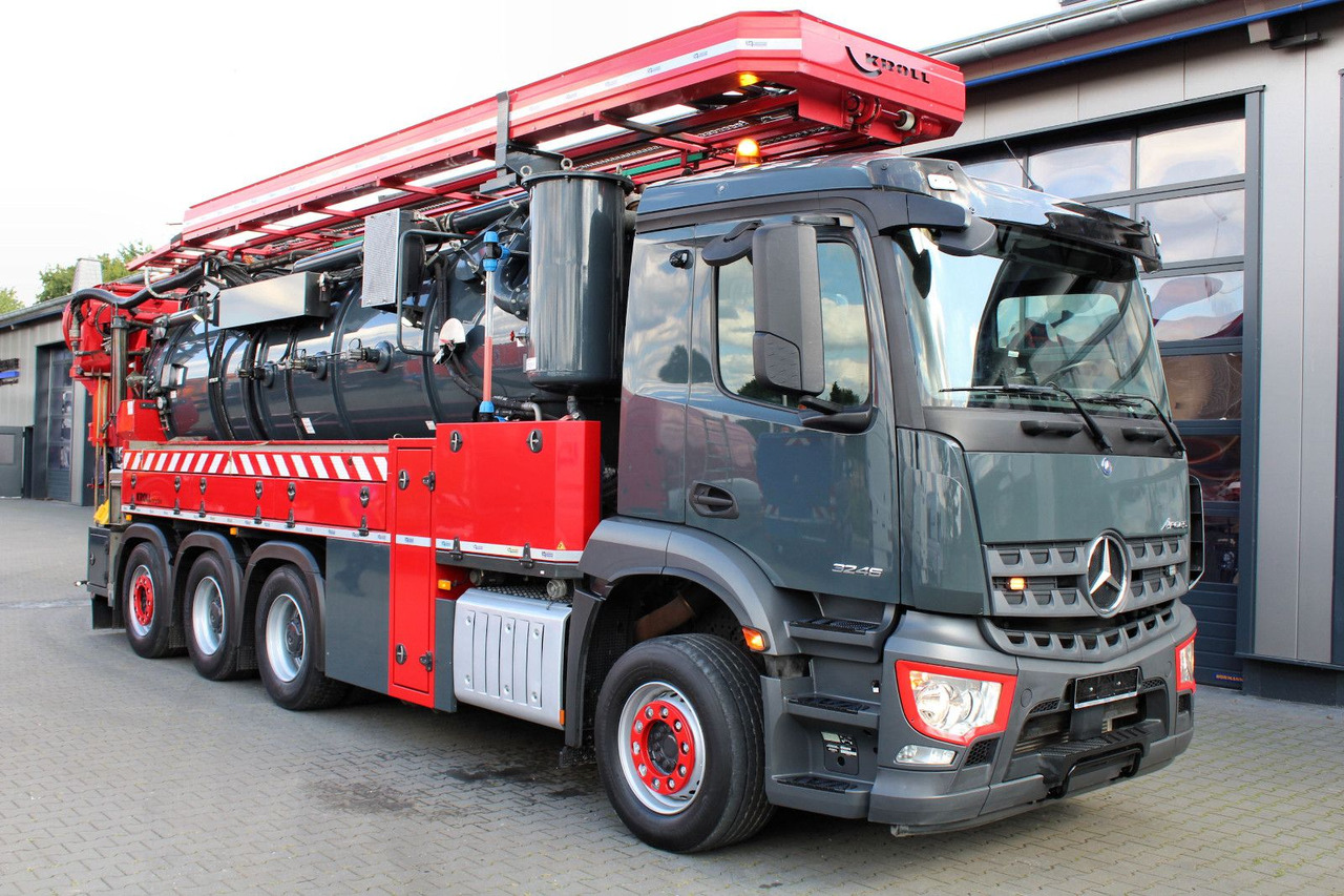 Mercedes-Benz AROCS 3246 8x4 Kroll 16m³ WRG Winterheizung -15C - Vakuum lastebil: bilde 1 Mercedes-Benz AROCS 3246 8x4 Kroll 16m³ WRG Winterheizung -15C - Vakuum lastebil: bilde 1