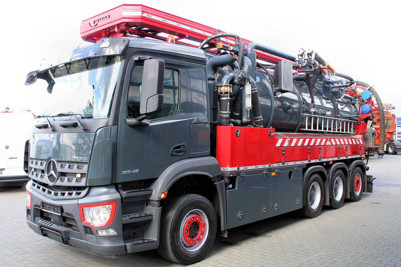 Mercedes-Benz AROCS 3246 8x4 Kroll 16m³ WRG Winterheizung -15C - Vakuum lastebil: bilde 2 Mercedes-Benz AROCS 3246 8x4 Kroll 16m³ WRG Winterheizung -15C - Vakuum lastebil: bilde 2
