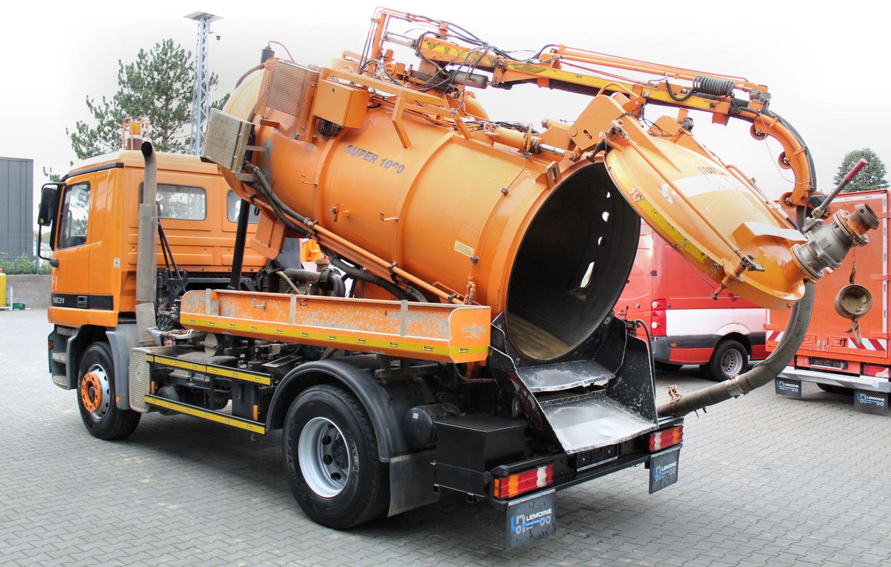 Mercedes-Benz Actros 1831 4x2 Hellmers 6,5m³ V2A INOX Kipper - Vakuum lastebil: bilde 3 Mercedes-Benz Actros 1831 4x2 Hellmers 6,5m³ V2A INOX Kipper - Vakuum lastebil: bilde 3