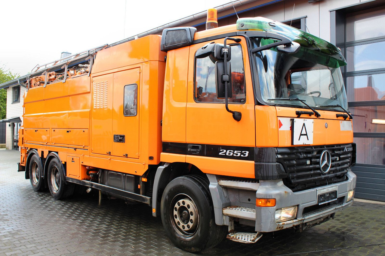 Mercedes-Benz Actros 2653 6x4 V8 Müller 16m³ Saug u.Spül-Kombi - Vakuum lastebil: bilde 1 Mercedes-Benz Actros 2653 6x4 V8 Müller 16m³ Saug u.Spül-Kombi - Vakuum lastebil: bilde 1