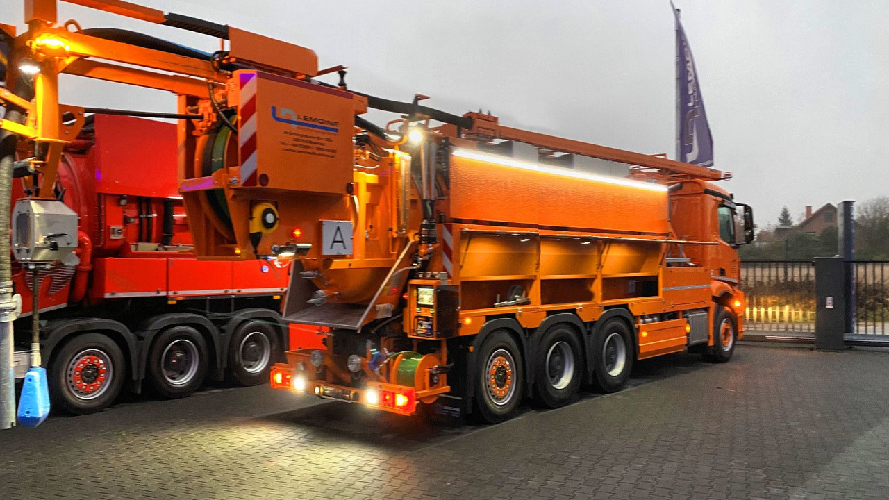 Mercedes-Benz Arocs 3551 8x4 Müller 16mCanalmaster F160EWA WRG - Vakuum lastebil: bilde 2 Mercedes-Benz Arocs 3551 8x4 Müller 16mCanalmaster F160EWA WRG - Vakuum lastebil: bilde 2