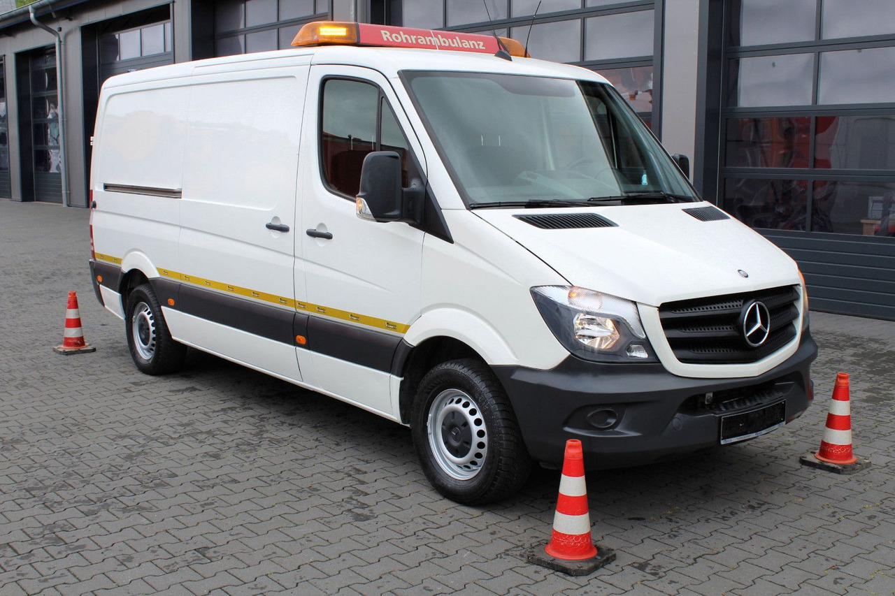 Mercedes-Benz Sprinter 316 CDI + Leistikow 1m³ HD-Spüler 3,5t - Vakuum lastebil: bilde 1 Mercedes-Benz Sprinter 316 CDI + Leistikow 1m³ HD-Spüler 3,5t - Vakuum lastebil: bilde 1