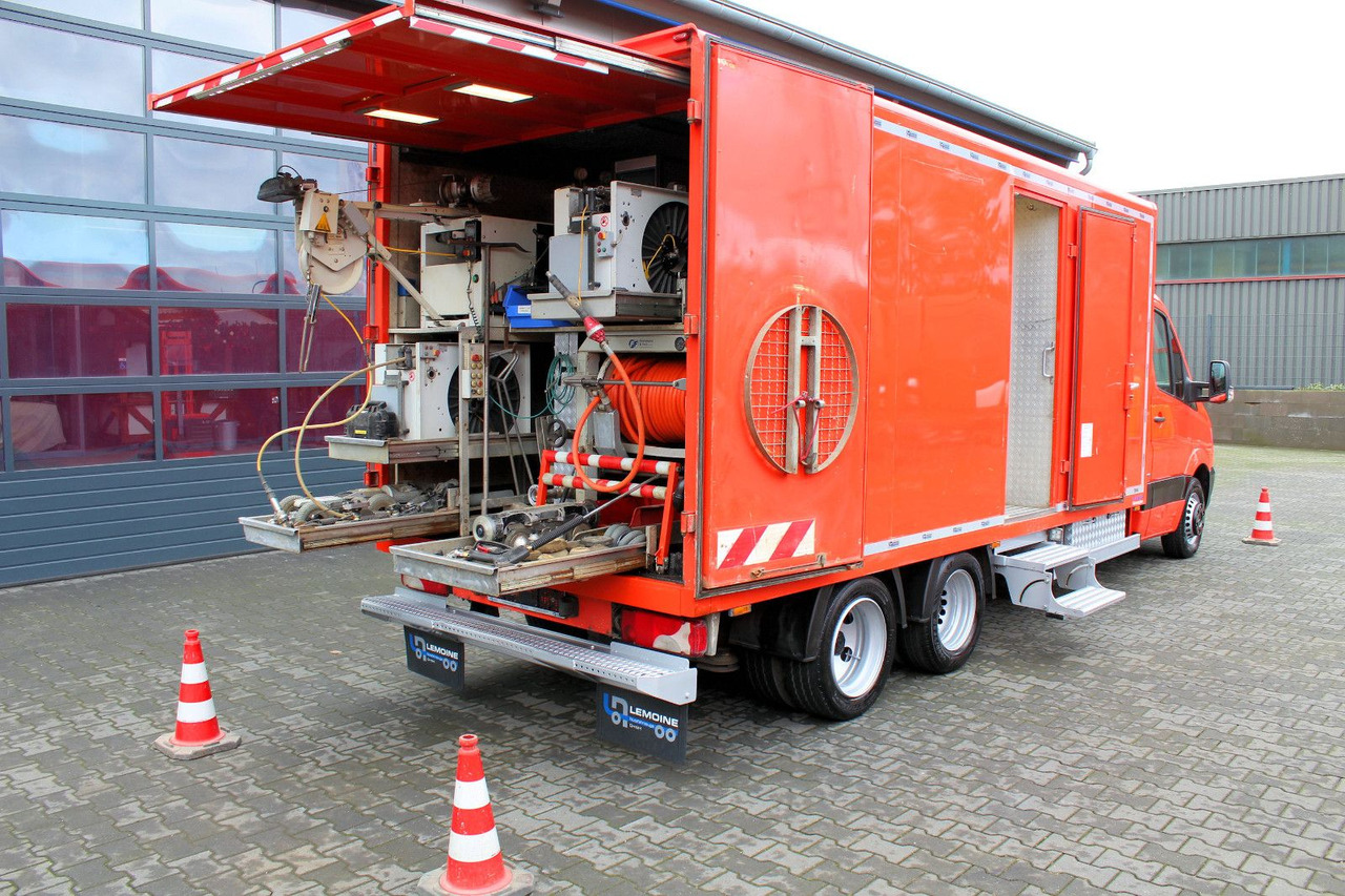 Mercedes-Benz Sprinter 719 V6 CDI 2m³HD-Spül+IBAK TV-Kanal 3D - Vakuum lastebil: bilde 1 Mercedes-Benz Sprinter 719 V6 CDI 2m³HD-Spül+IBAK TV-Kanal 3D - Vakuum lastebil: bilde 1