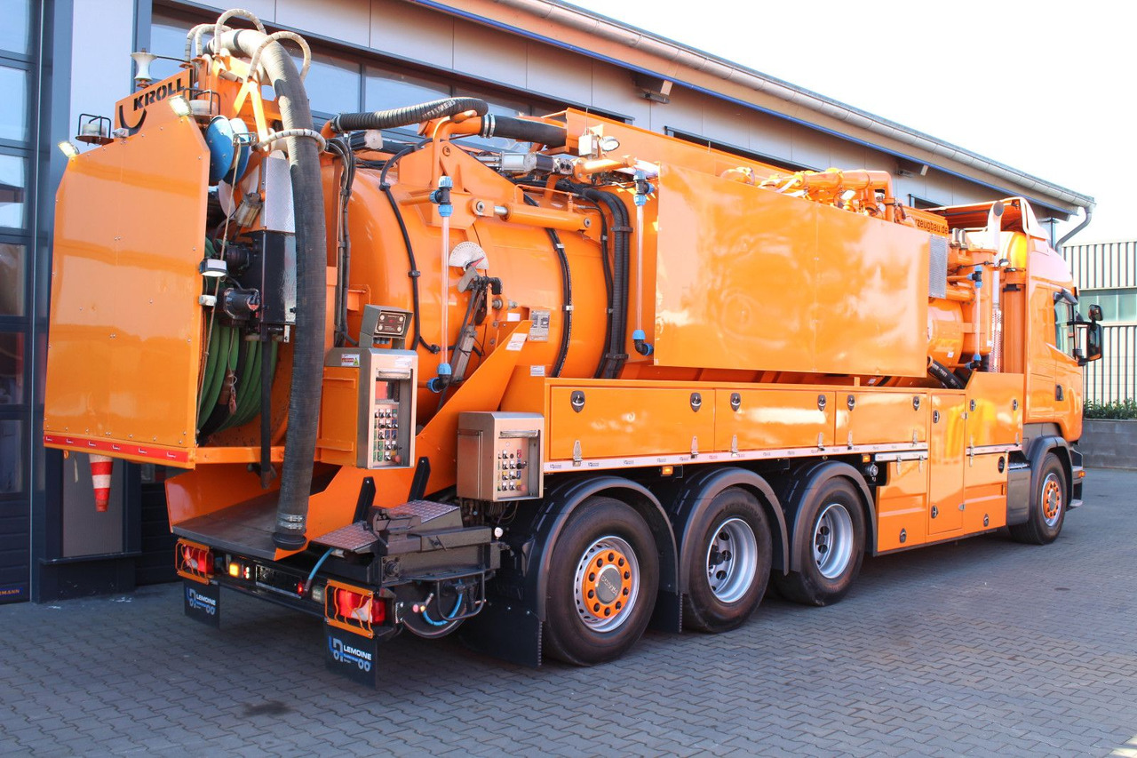 Scania R450 8x4 Kroll 19m³ Wasserrückgewinner Kombi-HD - Vakuum lastebil: bilde 3 Scania R450 8x4 Kroll 19m³ Wasserrückgewinner Kombi-HD - Vakuum lastebil: bilde 3