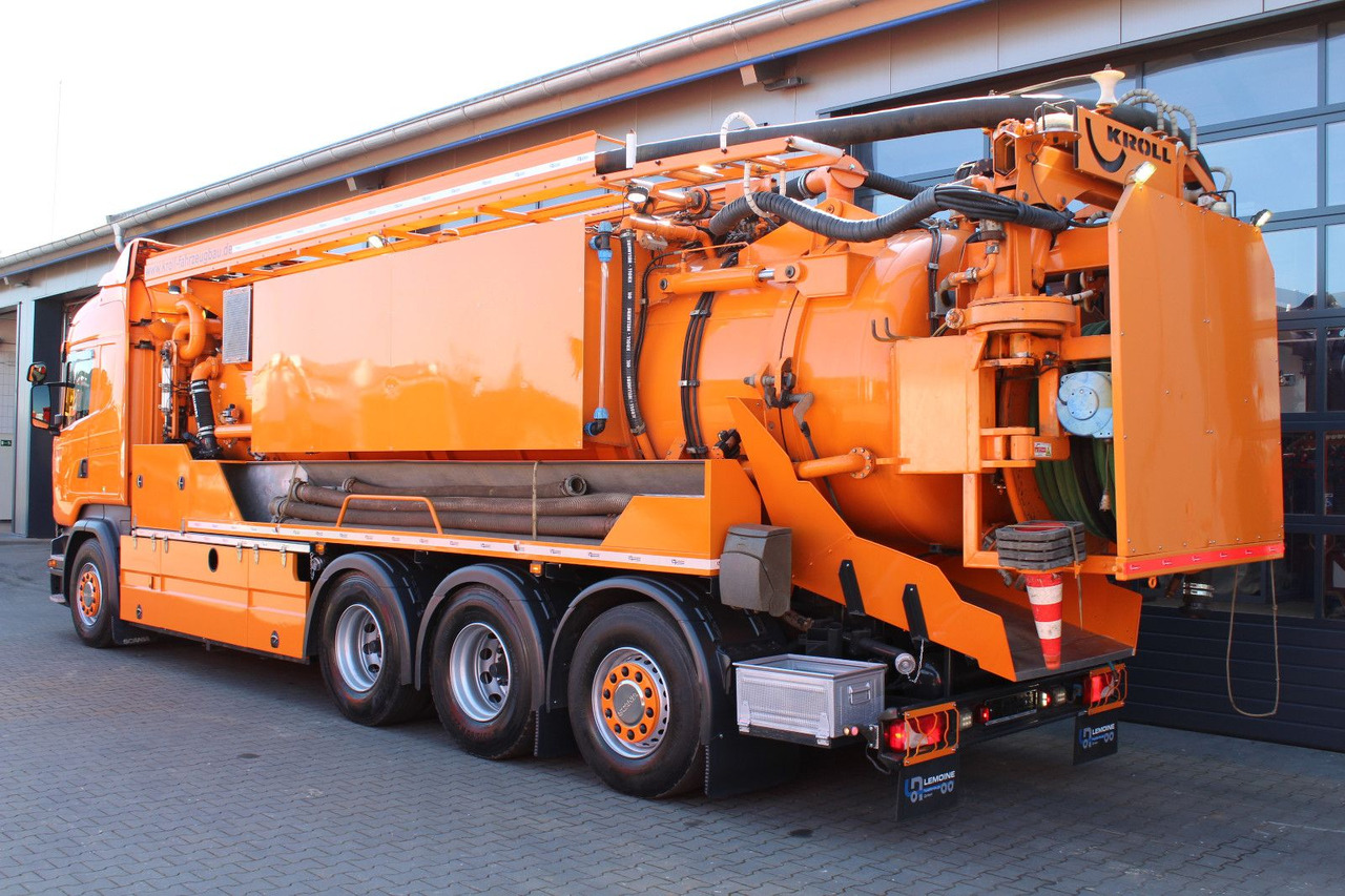 Scania R450 8x4 Kroll 19m³ Wasserrückgewinner Kombi-HD - Vakuum lastebil: bilde 5 Scania R450 8x4 Kroll 19m³ Wasserrückgewinner Kombi-HD - Vakuum lastebil: bilde 5