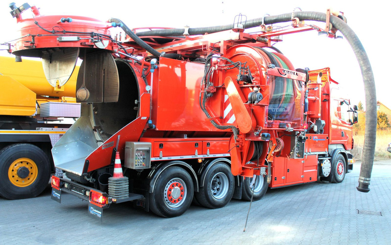 Scania R560 V8 8x4 Kroll 20m³ WRG 2x HD-Pumpe 620 Liter - Vakuum lastebil: bilde 3 Scania R560 V8 8x4 Kroll 20m³ WRG 2x HD-Pumpe 620 Liter - Vakuum lastebil: bilde 3