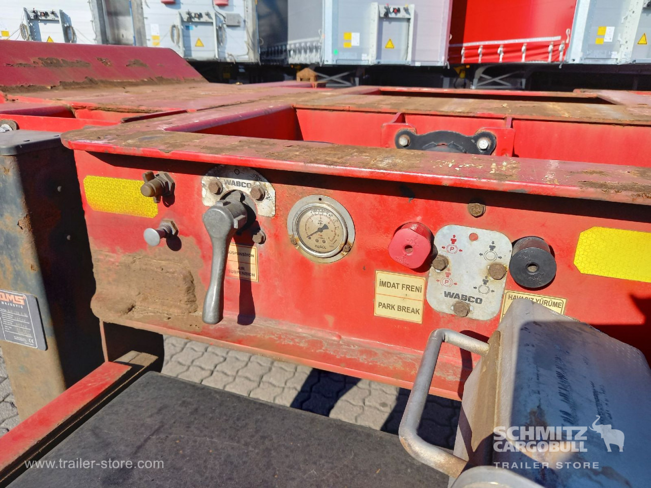 Auflieger Containerfahrgestell Standard - Container-transport/ Vekselflak semitrailer: bilde 3 Auflieger Containerfahrgestell Standard - Container-transport/ Vekselflak semitrailer: bilde 3