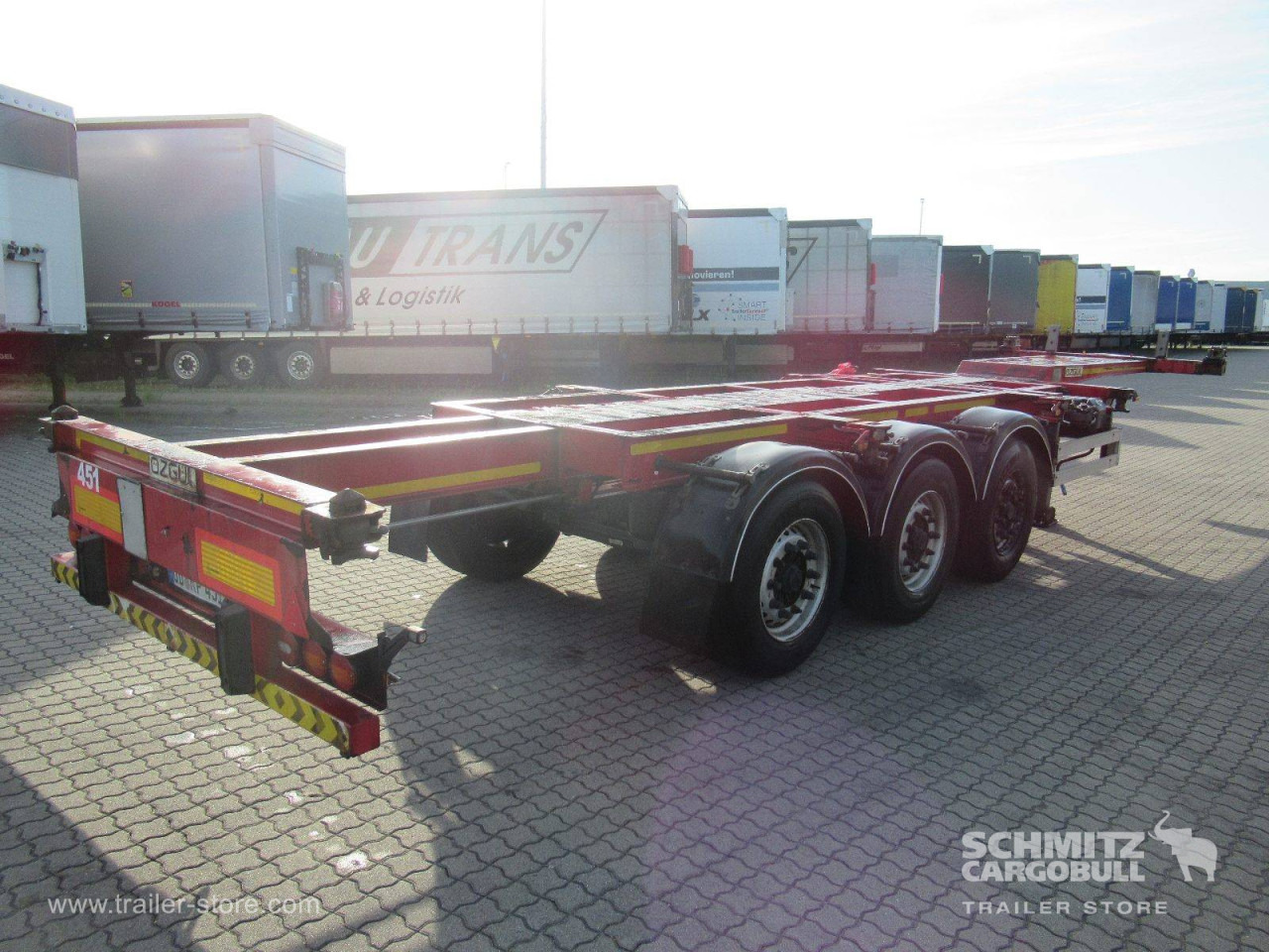 Auflieger Containerfahrgestell Standard - Container-transport/ Vekselflak semitrailer: bilde 5 Auflieger Containerfahrgestell Standard - Container-transport/ Vekselflak semitrailer: bilde 5