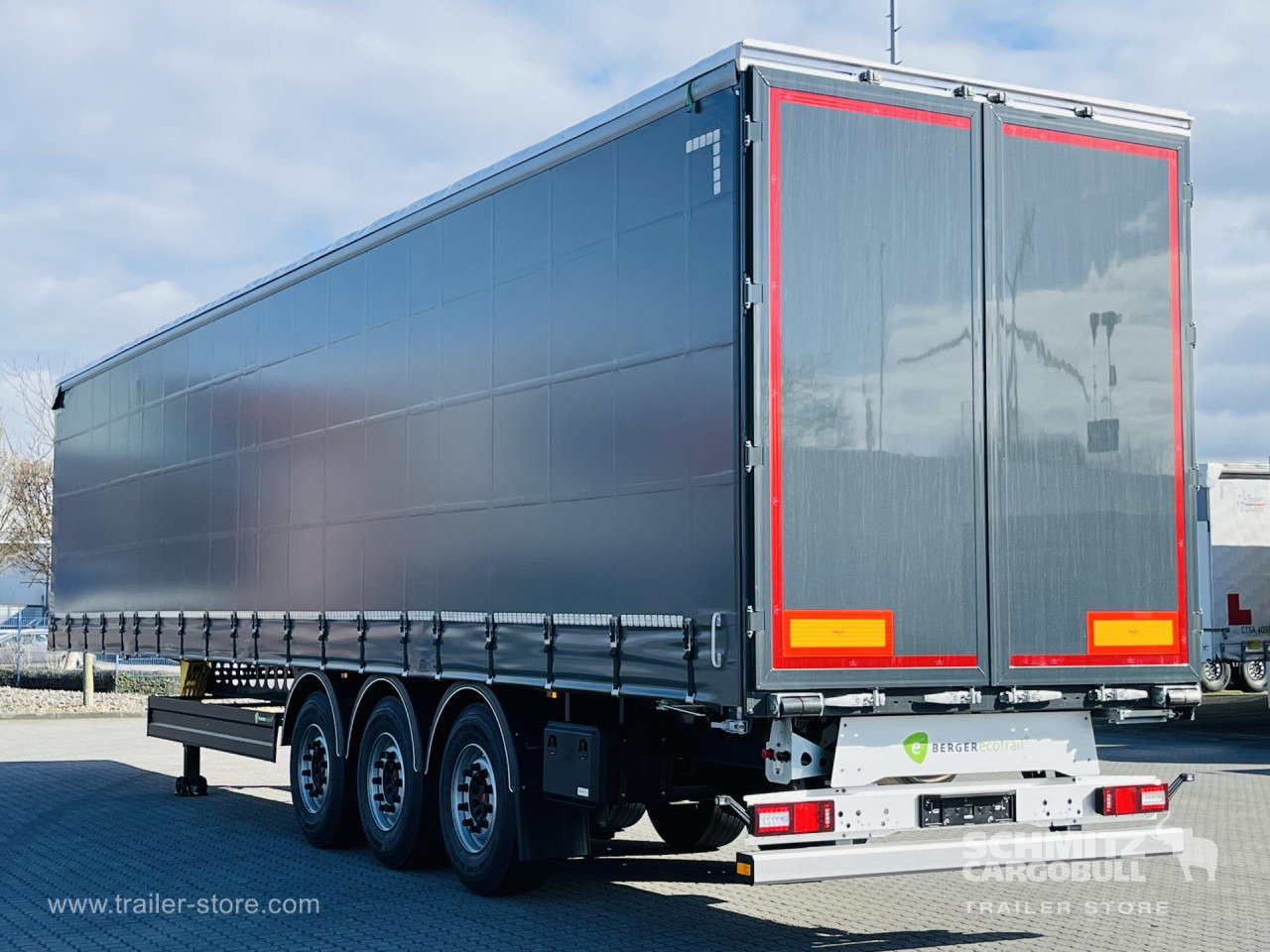 BERGER Auflieger Curtainsider Standard - Gardintrailer: bilde 1 BERGER Auflieger Curtainsider Standard - Gardintrailer: bilde 1