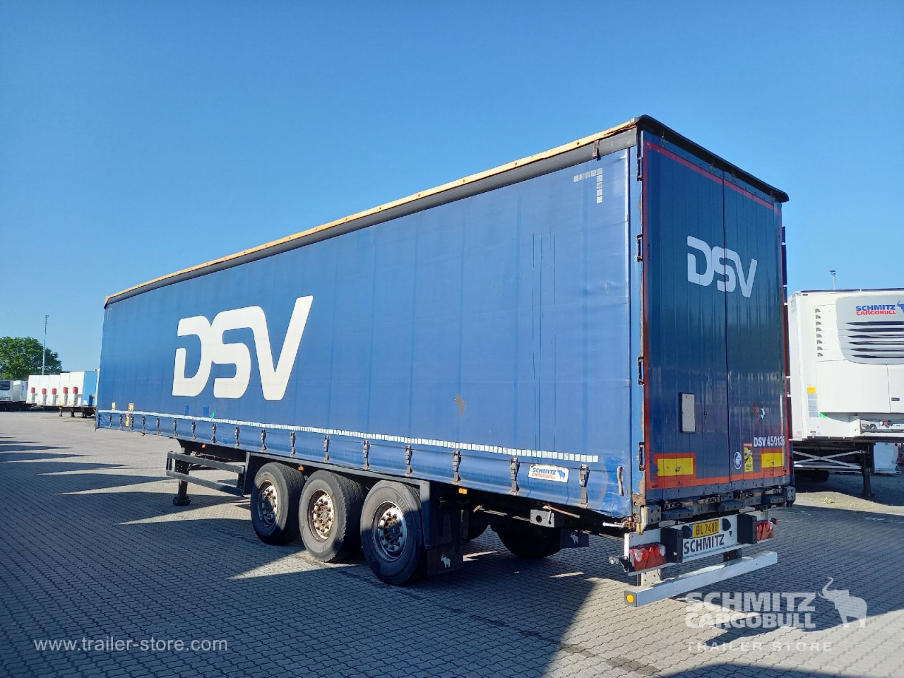 SCHMITZ Auflieger Curtainsider Standard - Gardintrailer: bilde 4 SCHMITZ Auflieger Curtainsider Standard - Gardintrailer: bilde 4
