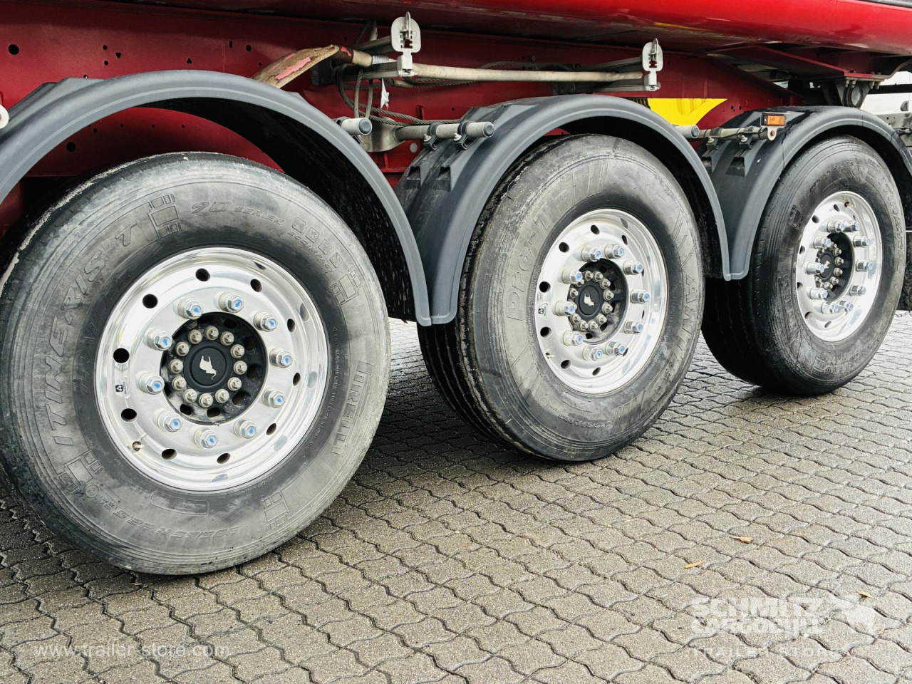 Tippsemi SCHMITZ Auflieger Kipper Alukastenmulde Insulated: bilde 14