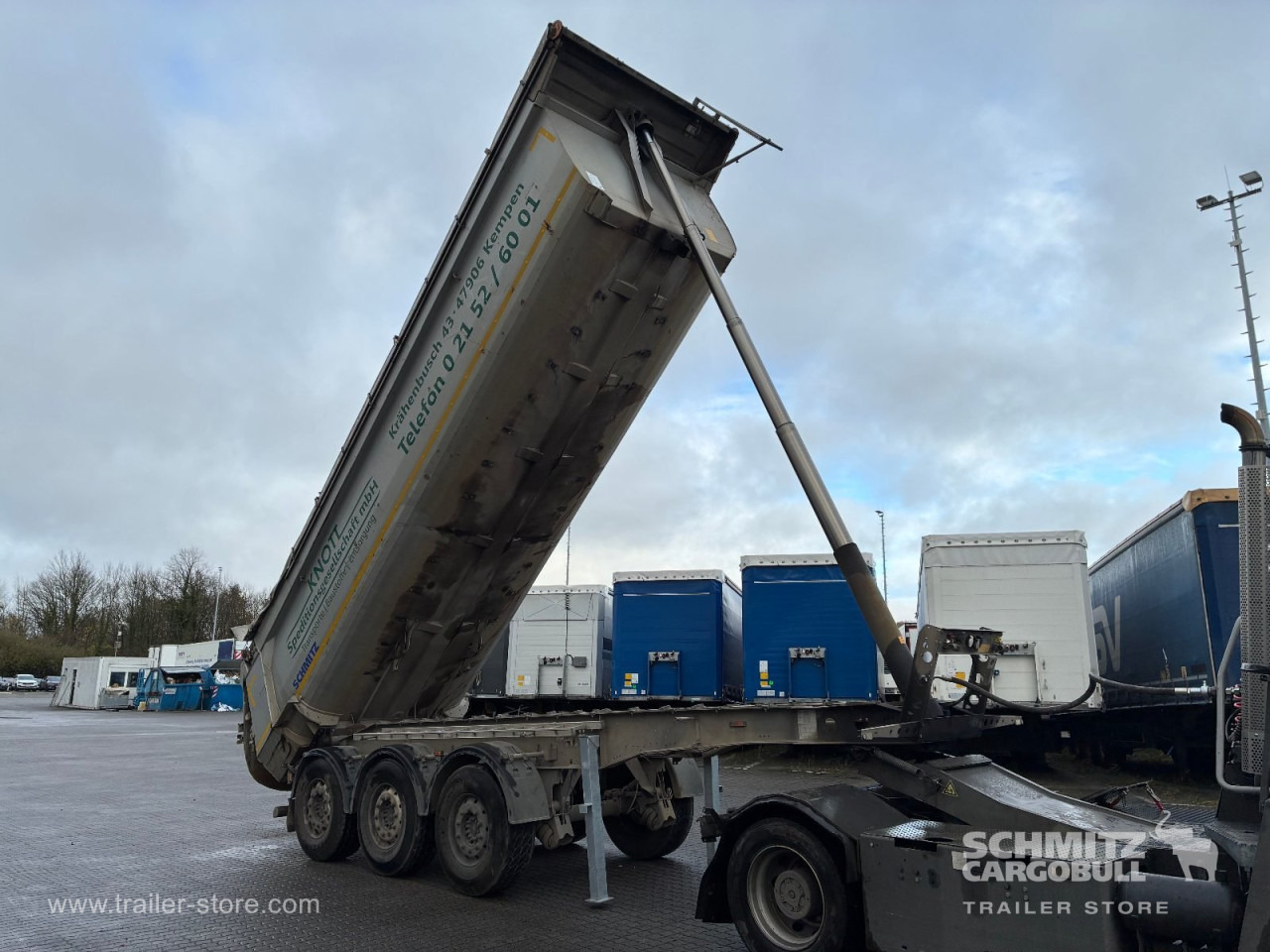 SCHMITZ Auflieger Kipper Stahlrundmulde 25m³ - Tippsemi: bilde 3 SCHMITZ Auflieger Kipper Stahlrundmulde 25m³ - Tippsemi: bilde 3
