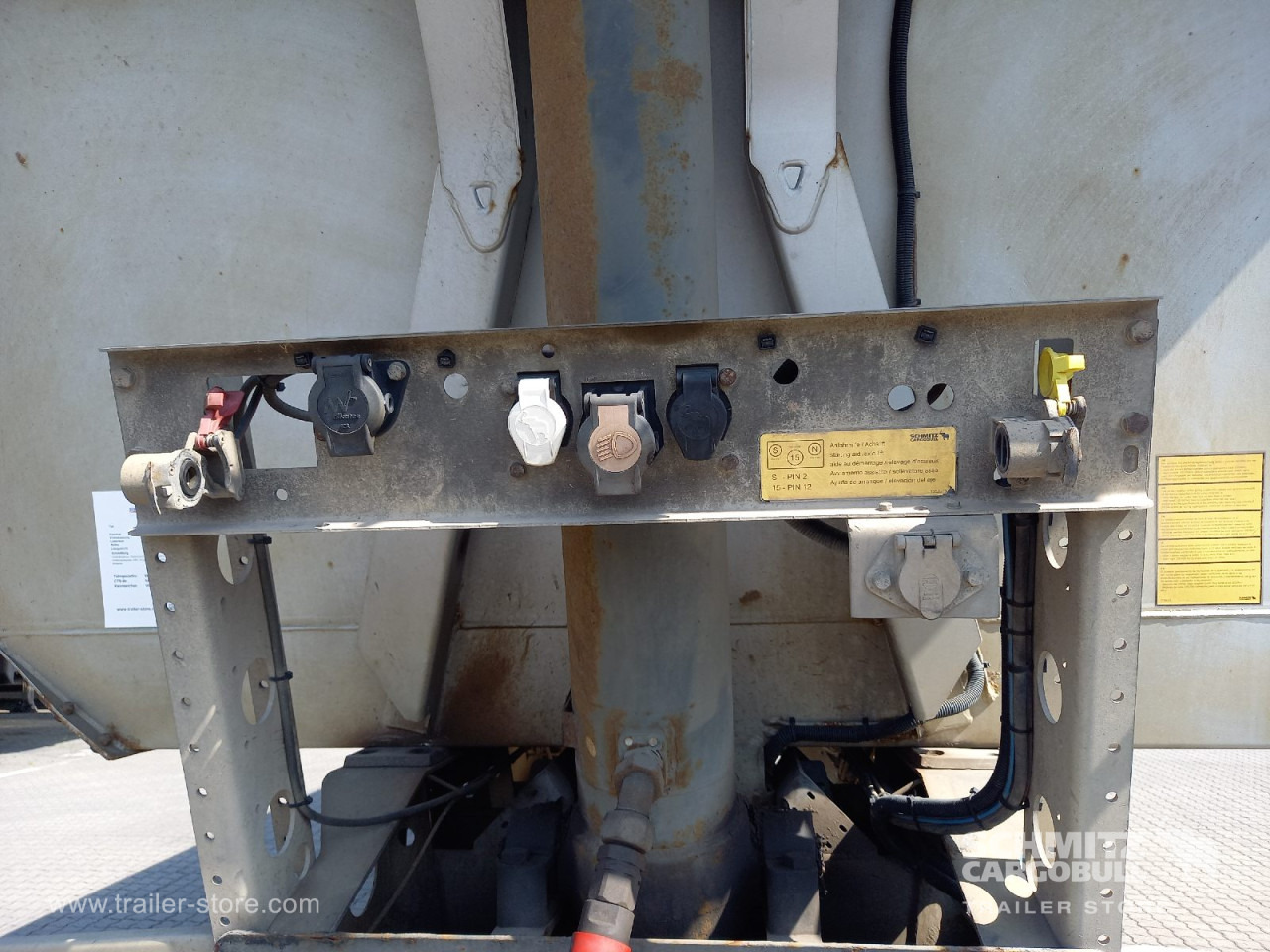 Tippsemi SCHMITZ Auflieger Kipper Stahlrundmulde 25m³: bilde 12 Tippsemi SCHMITZ Auflieger Kipper Stahlrundmulde 25m³: bilde 12