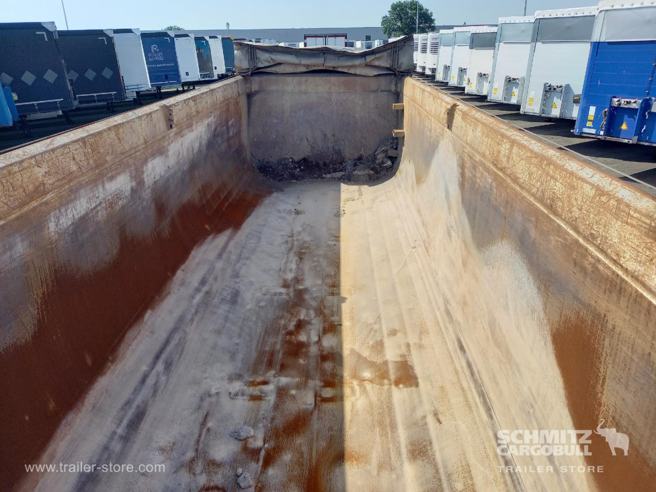Tippsemi SCHMITZ Auflieger Kipper Stahlrundmulde 25m³: bilde 6 Tippsemi SCHMITZ Auflieger Kipper Stahlrundmulde 25m³: bilde 6