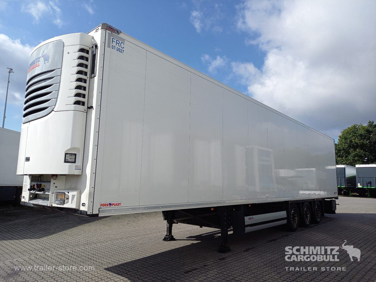 SCHMITZ Auflieger Tiefkühler Fleischhang - Isotermisk semitrailer: bilde 1 SCHMITZ Auflieger Tiefkühler Fleischhang - Isotermisk semitrailer: bilde 1