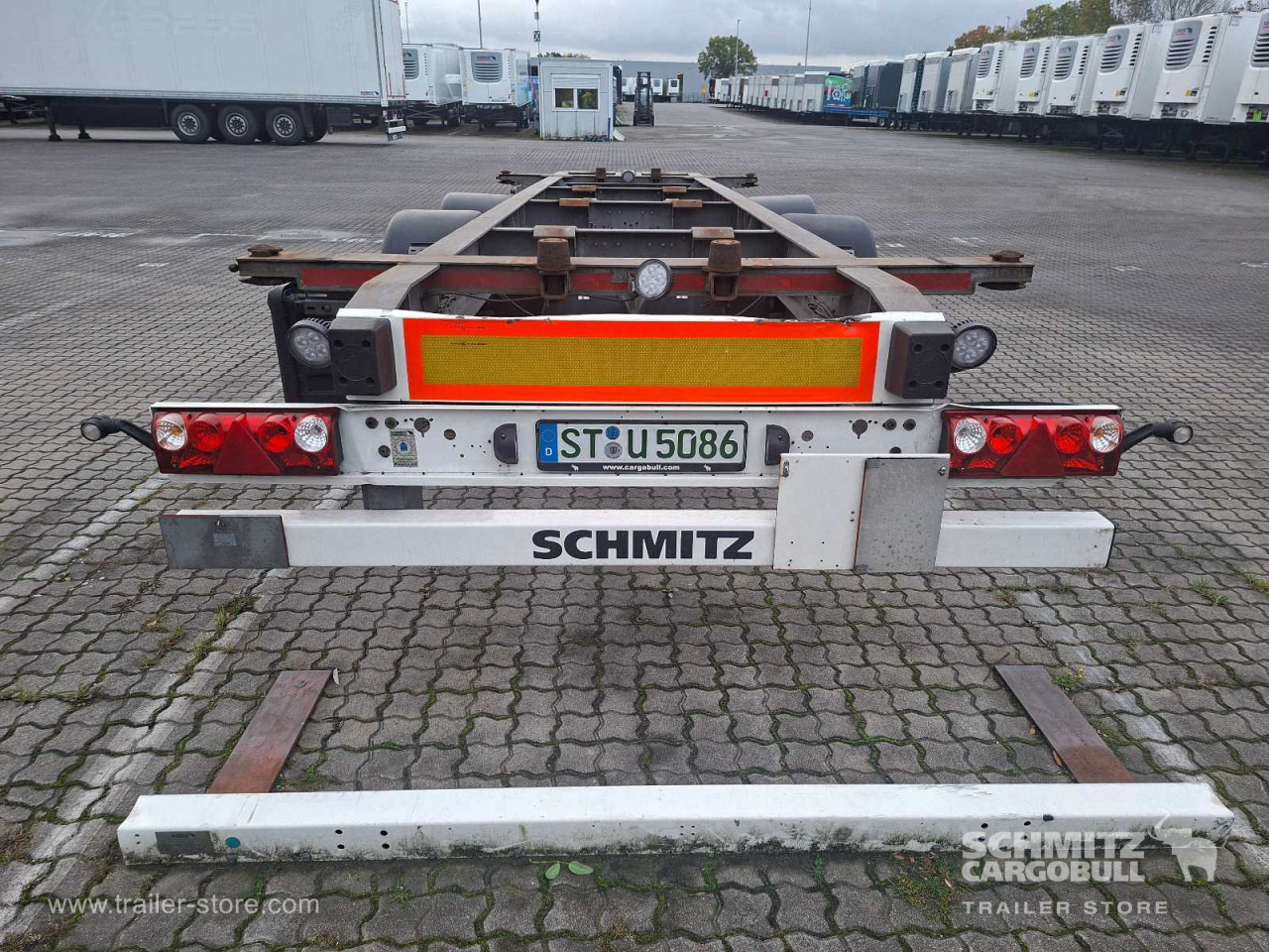 SCHMITZ Zentralachsanhänger Wechselfahrgestell - Container-transport/ Vekselflak tilhenger: bilde 5 SCHMITZ Zentralachsanhänger Wechselfahrgestell - Container-transport/ Vekselflak tilhenger: bilde 5