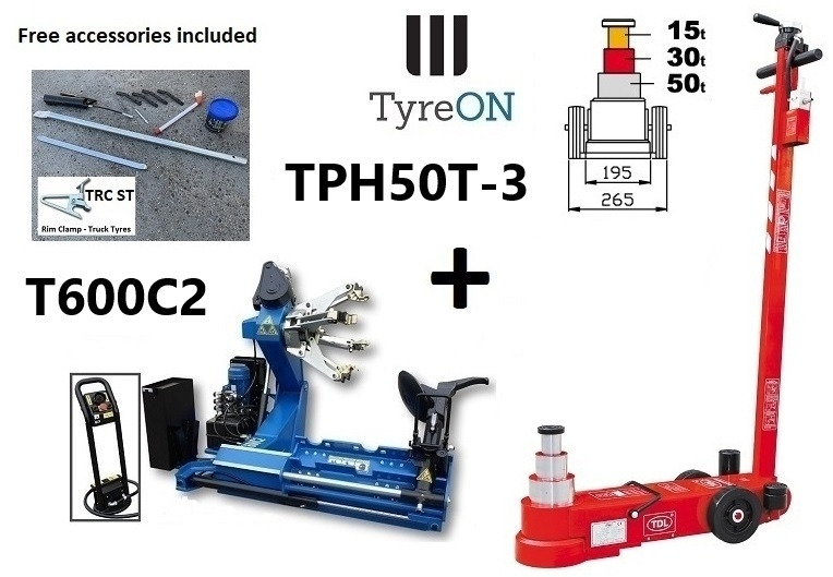 T600C2 + TPH50T-3 - Verkstedutstyr: bilde 1 T600C2 + TPH50T-3 - Verkstedutstyr: bilde 1