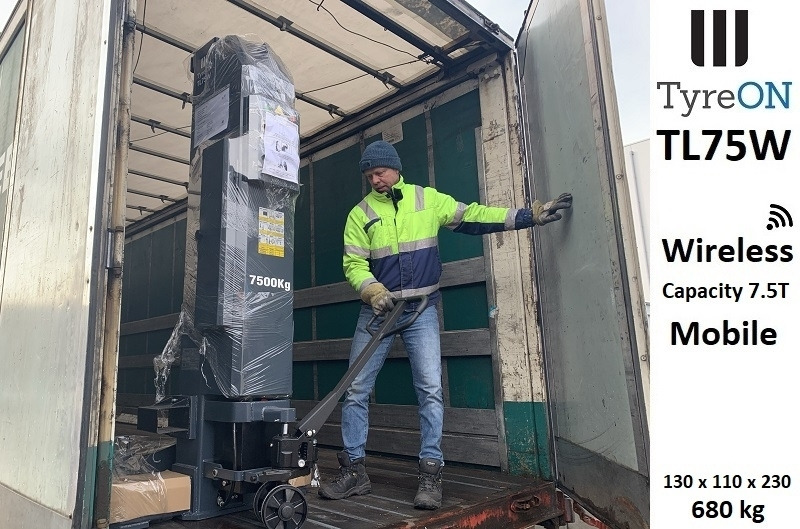 Verkstedutstyr TL75W-8 60T Mobile truck lift - wireless - battery powered: bilde 6 Verkstedutstyr TL75W-8 60T Mobile truck lift - wireless - battery powered: bilde 6