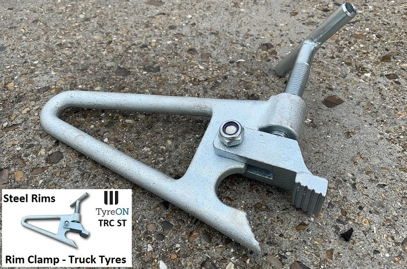 TRC ST rim clamp for trucks, agricultural and construction equipment - Verkstedutstyr: bilde 1 TRC ST rim clamp for trucks, agricultural and construction equipment - Verkstedutstyr: bilde 1