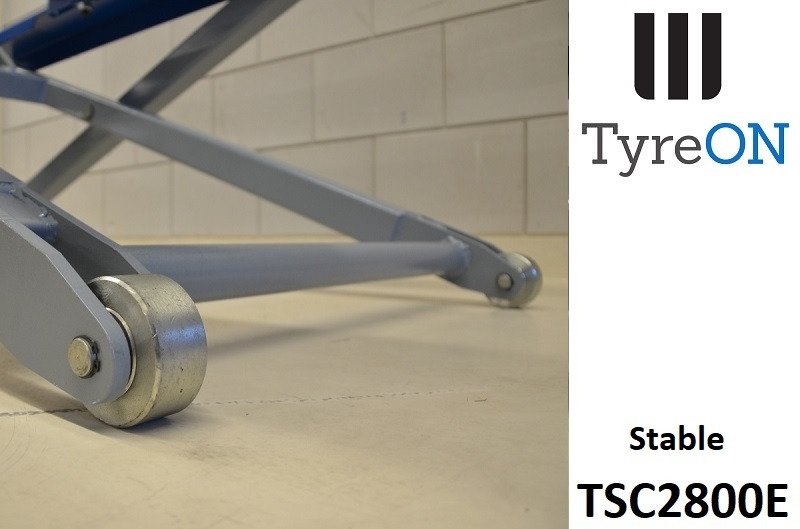 TSC2800E mobile car scissor lift - automatic locking of the lifting arms - 230V - Verkstedutstyr: bilde 4 TSC2800E mobile car scissor lift - automatic locking of the lifting arms - 230V - Verkstedutstyr: bilde 4