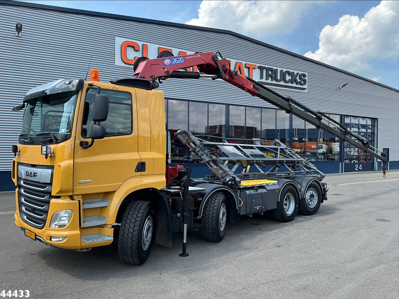 DAF DAF FAX CF 480 Euro 6 HMF 26 Tonmeter laadkraan - Lastebil med kabelsystem, Kranbil: bilde 3 DAF DAF FAX CF 480 Euro 6 HMF 26 Tonmeter laadkraan - Lastebil med kabelsystem, Kranbil: bilde 3