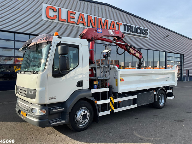 DAF FA 55 LF 220 HMF 10 Tonmeter laadkraan Just 119.287 km! - Tippbil, Kranbil: bilde 2 DAF FA 55 LF 220 HMF 10 Tonmeter laadkraan Just 119.287 km! - Tippbil, Kranbil: bilde 2