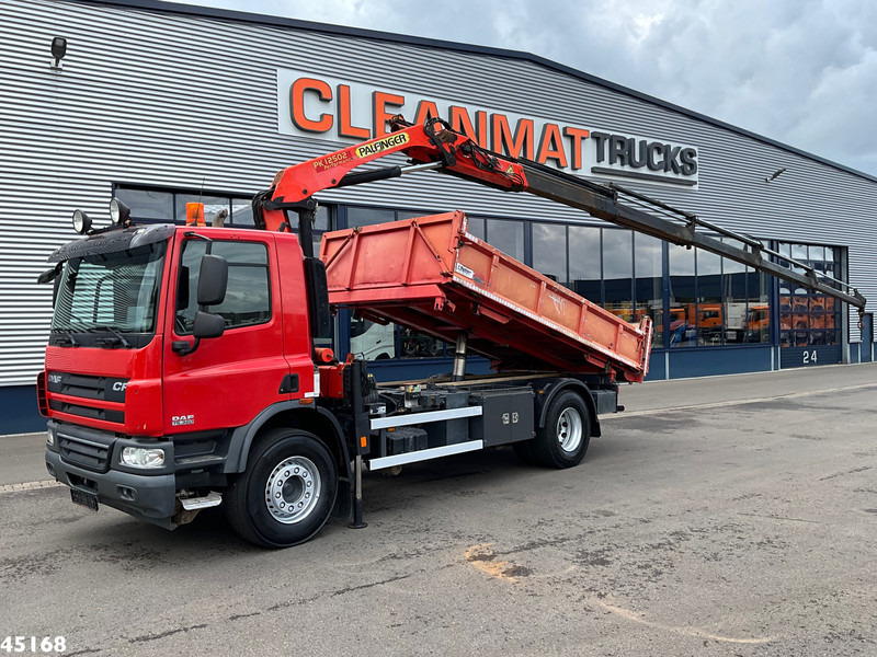DAF FA 75 CF 360 Palfinger 12 Tonmeter laadkraan - Tippbil, Kranbil: bilde 1 DAF FA 75 CF 360 Palfinger 12 Tonmeter laadkraan - Tippbil, Kranbil: bilde 1