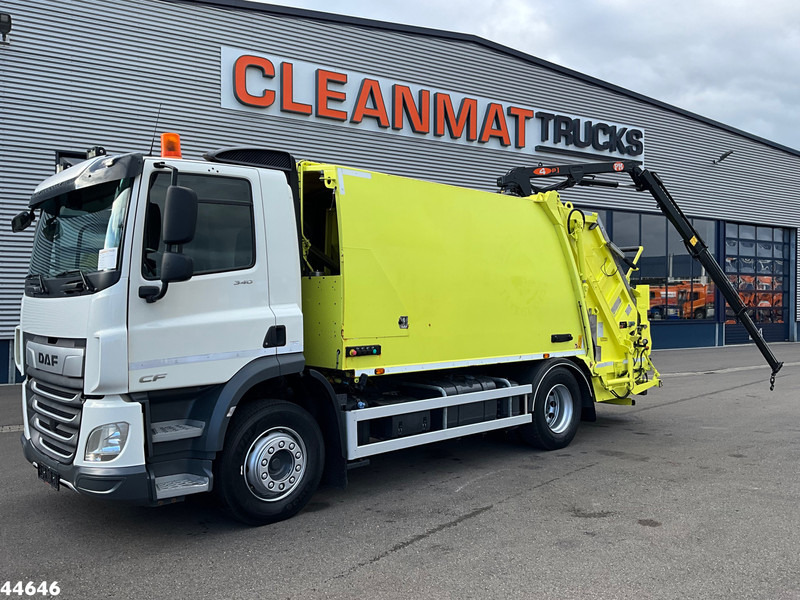 DAF FA CF 340 Euro 6 NTM 14.6m³ + PM 4 Tonmeter laadkraan - Søppelbil: bilde 1 DAF FA CF 340 Euro 6 NTM 14.6m³ + PM 4 Tonmeter laadkraan - Søppelbil: bilde 1